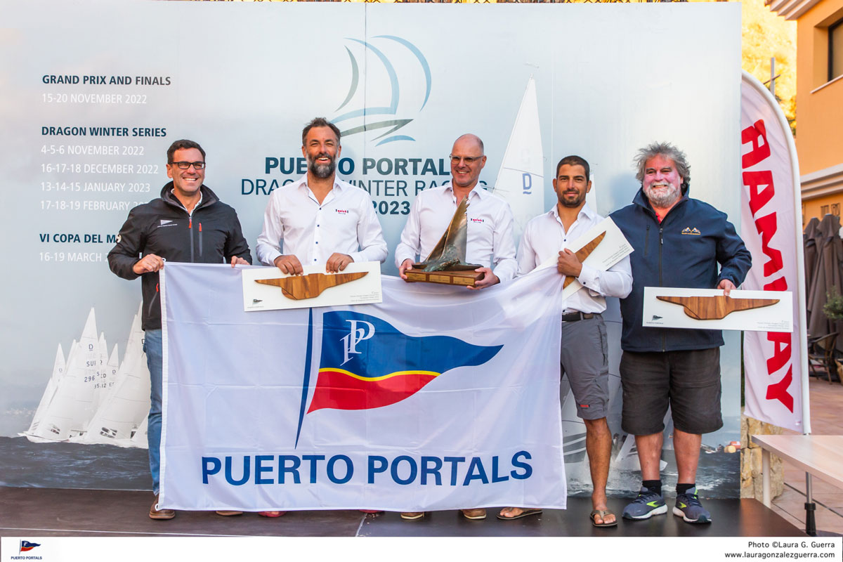 El suizo “1Quick1” se corona vencedor del circuito europeo de la clase Dragon en Puerto Portals