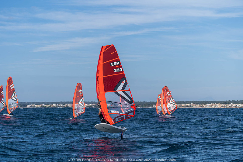 actualidad náutica, noticias náuticas, campeonato de baleares, trofeo dyreco, iqfoil, clase techno, 