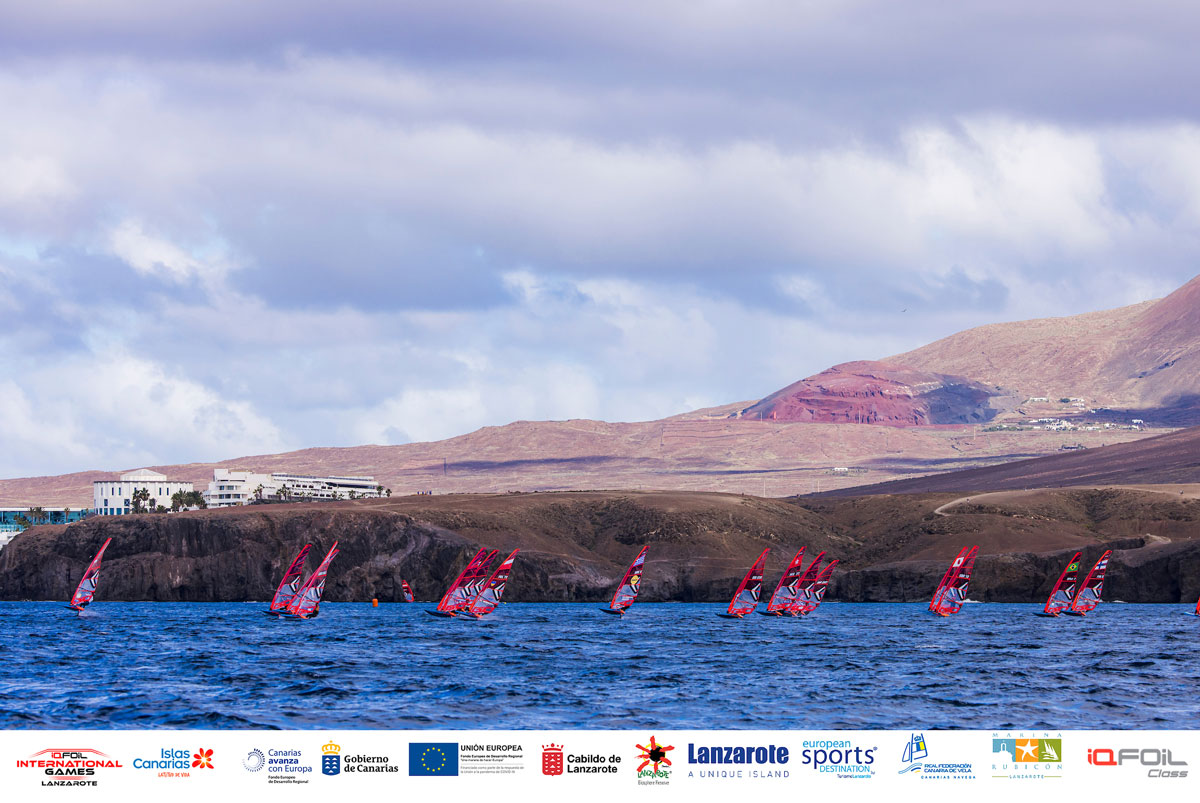 actualidad náutica, noticias náuticas, Lanzarote IQFoil Games, IQFoil, regata, vela, regatistas, Clu