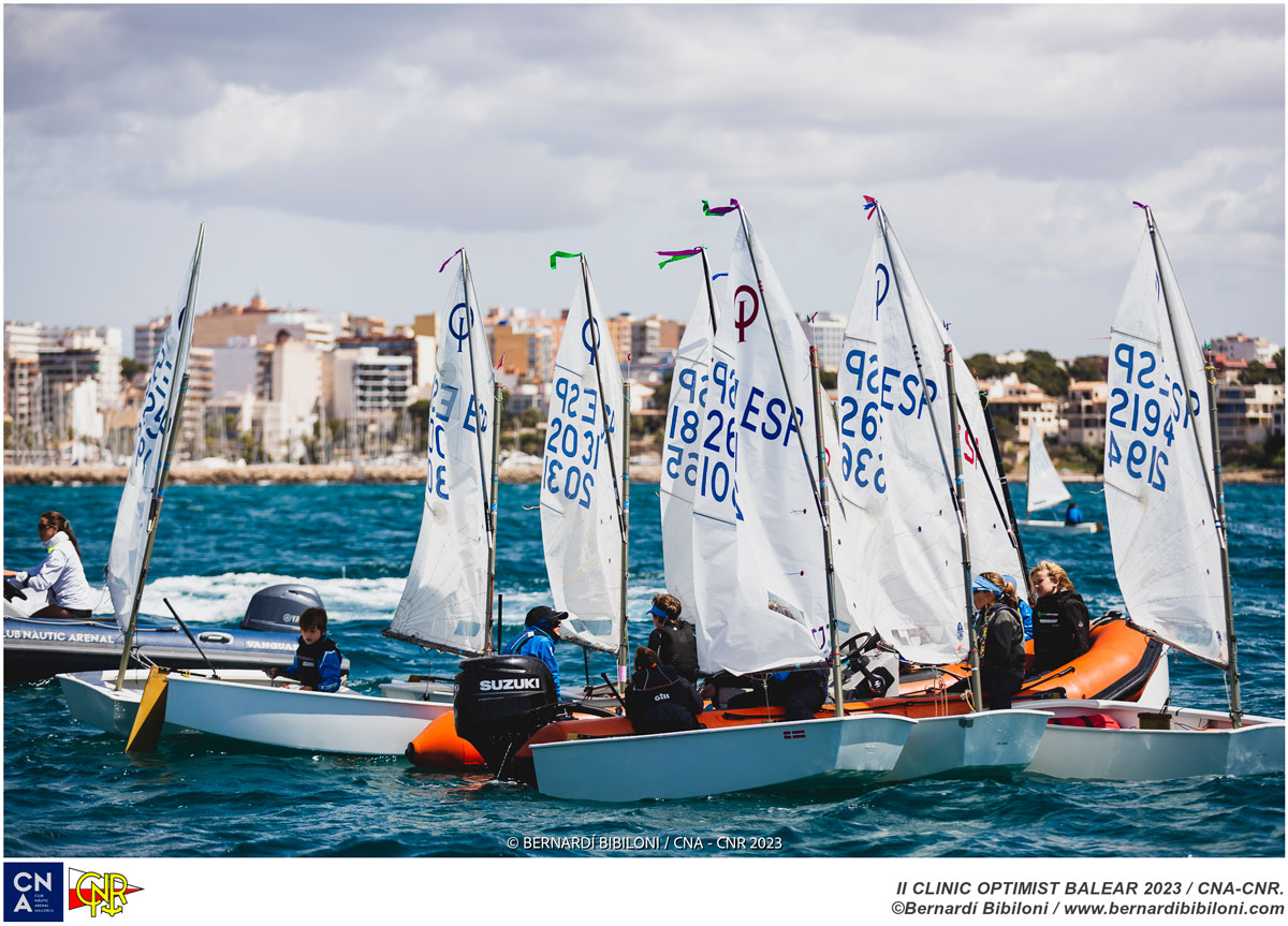 actualidad náutica, noticias náuticas, pasión por el mar, clinic optimist balear, vela, optimist, cl