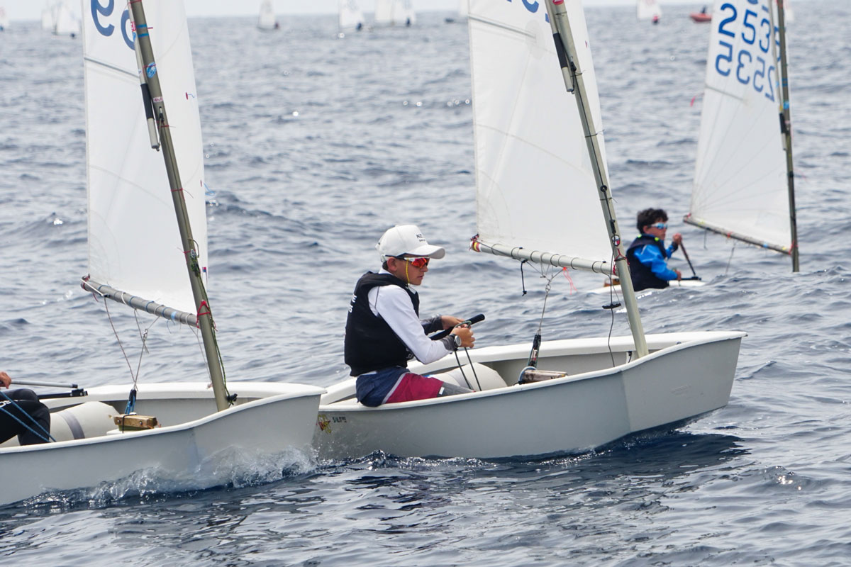 actualidad náutica, noticias náuticas, trofeo inturotel, optimist, vela, regata, regatistas, real cl