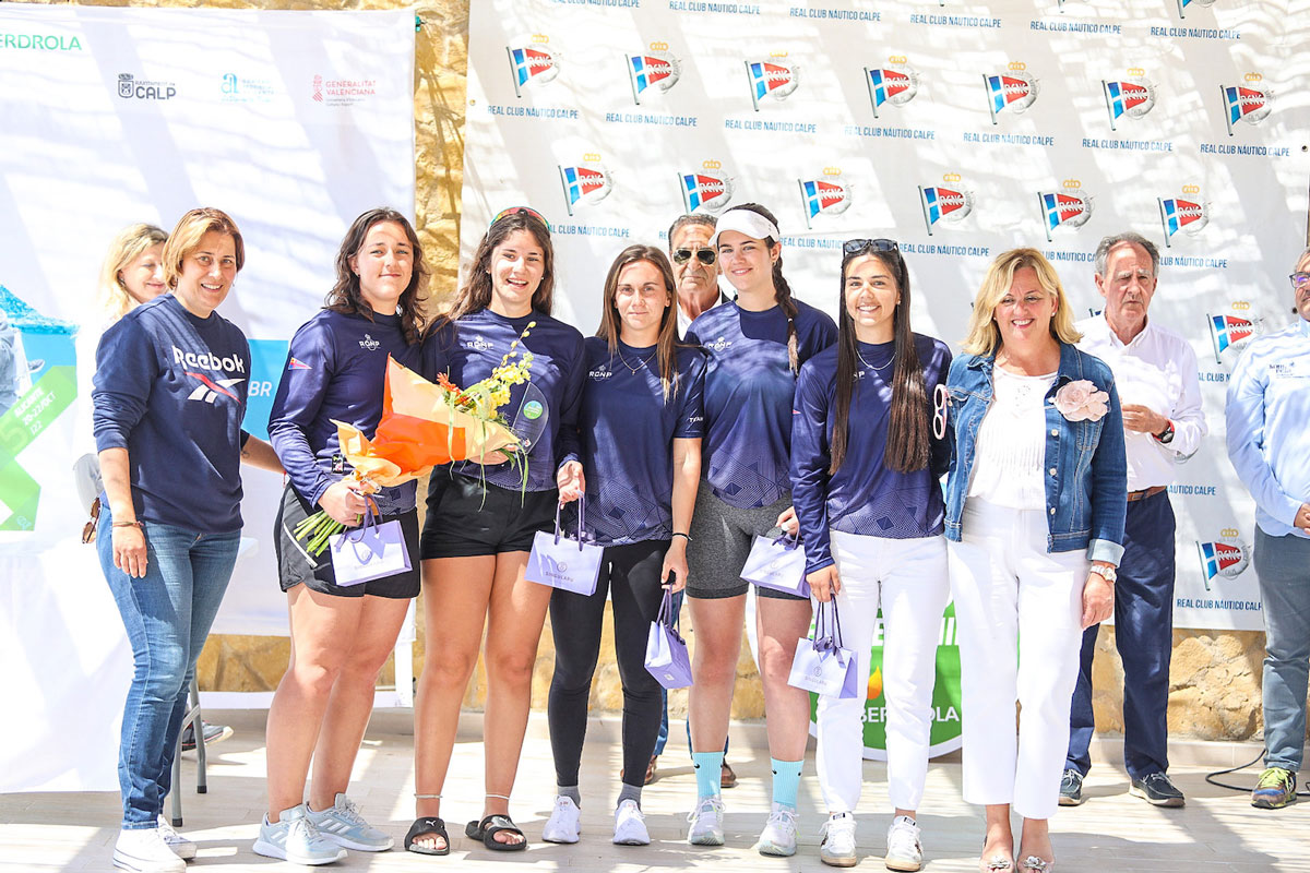 Triunfo balear en la primera prueba de la Liga Iberdrola de Vela Femenina