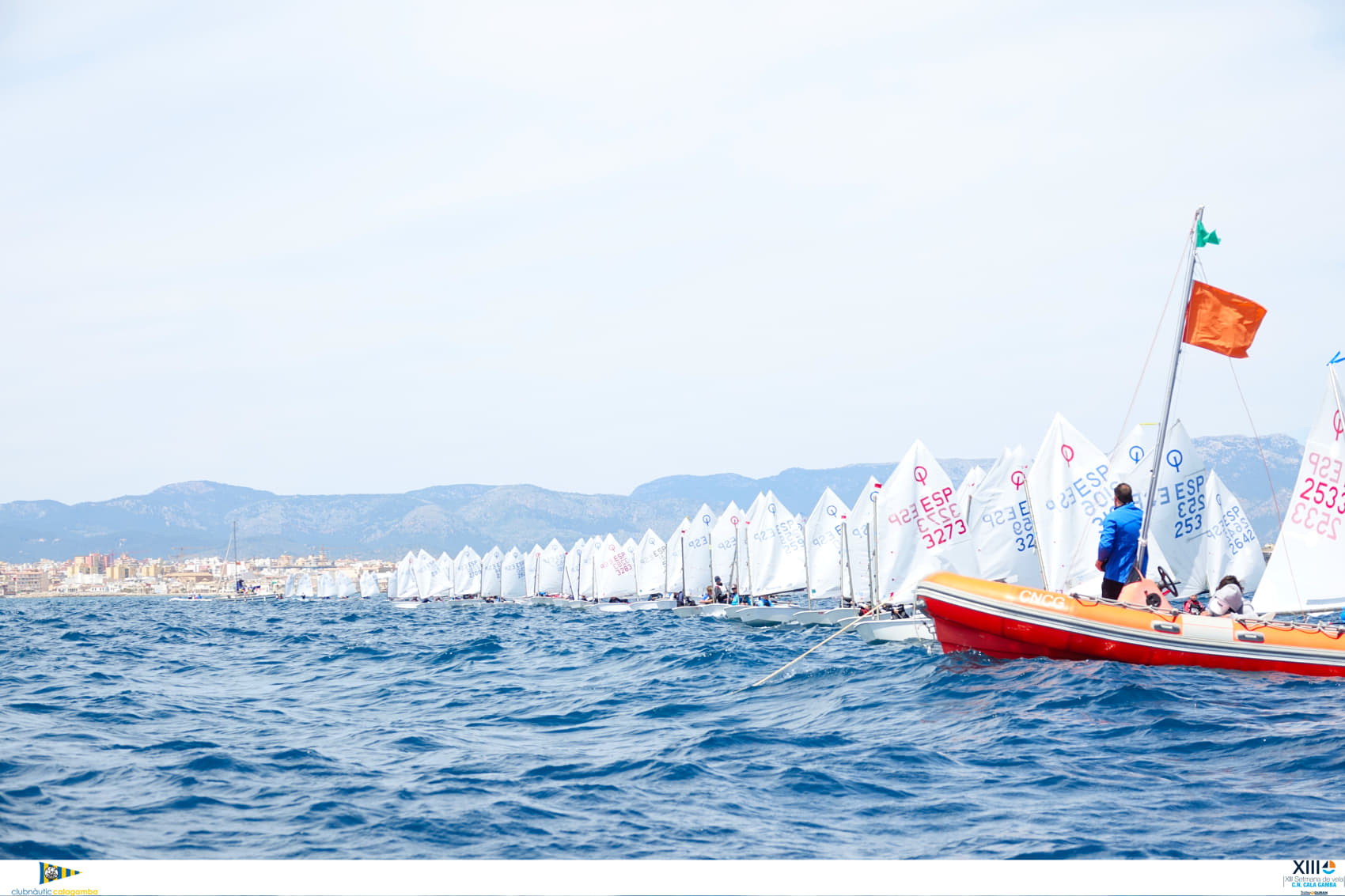 actualidad náutica, noticias náuticas, Setmana de la Vela, Club Nàutic Cala Gamba, Optimist, Sofia S