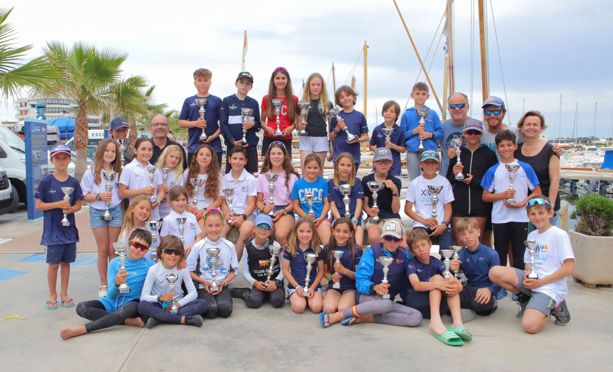 Beatriz Quintana y Nikko Palou, campeones de Optimist de la Setmana de la Vela-Trofeo Durán 