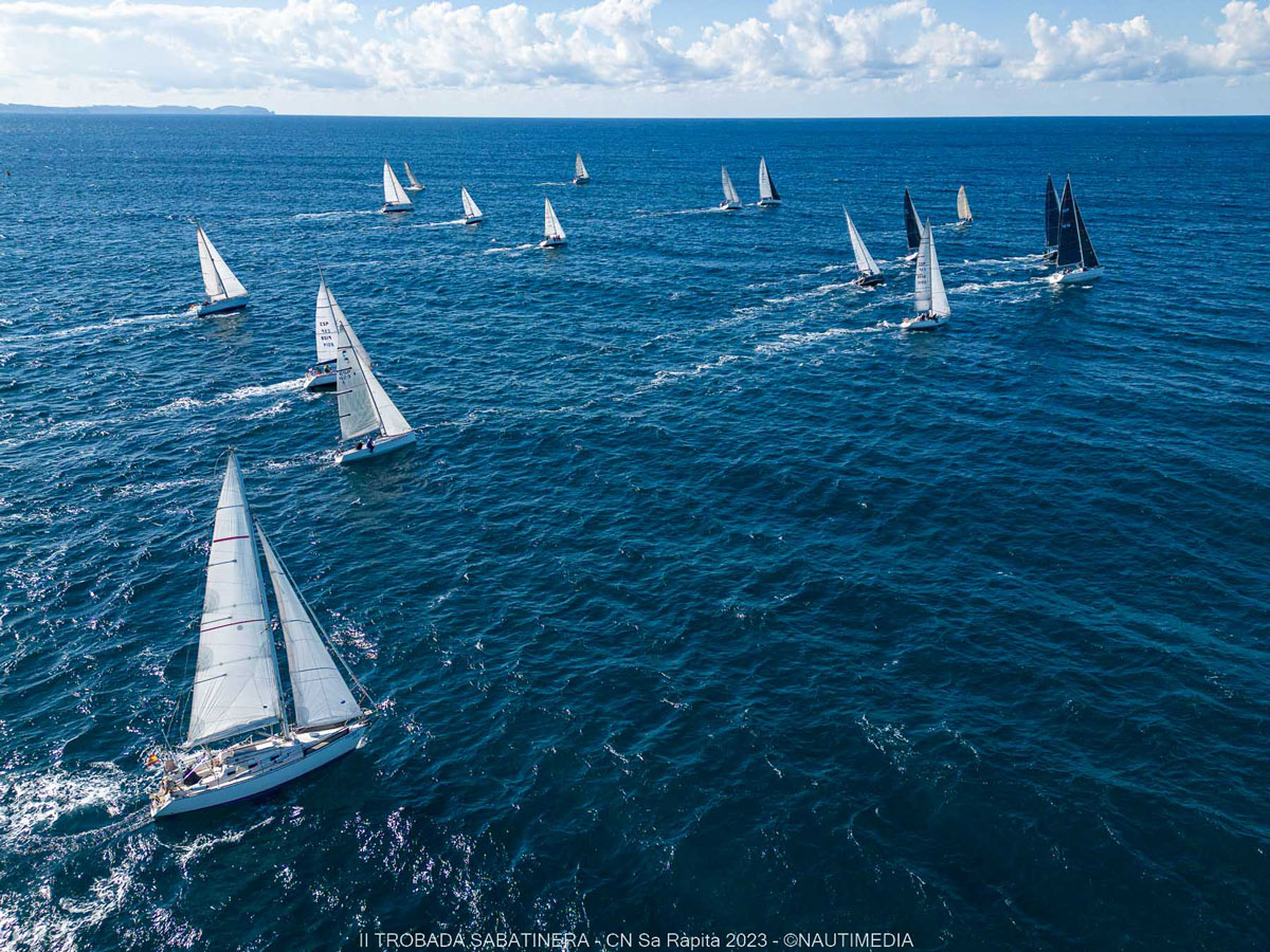 actualidad náutica, noticias náuticas, club nàutic sa ràpita, sabatinas, regata, vela, clase crucero