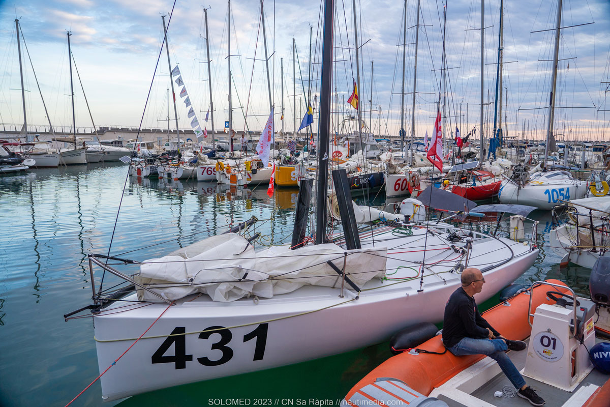 actualidad náutica, noticias náuticas, club nàutic sa ràpita, solo med, regata, vela, regatistas, re