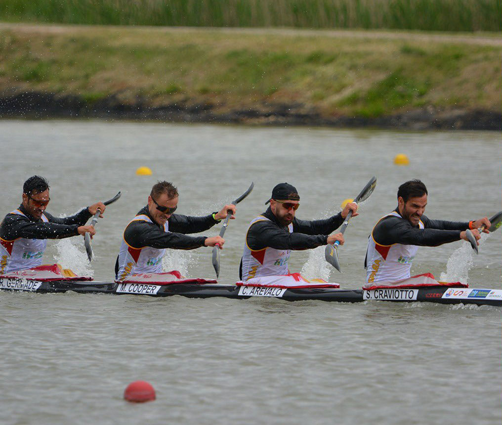 Marcus Cooper busca revalidar título en K4 500 en la Copa del Mundo de Sprint