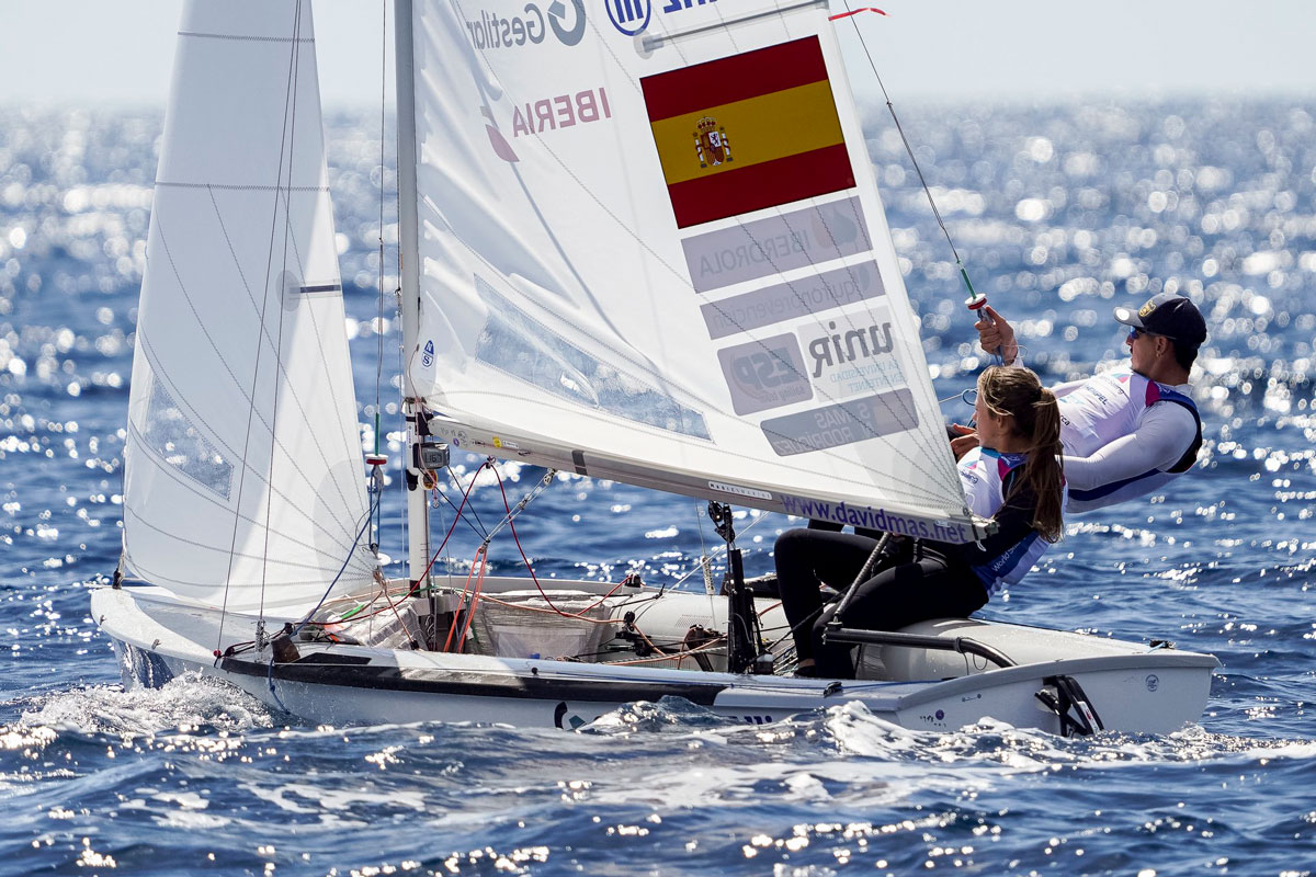 Dos tripulaciones baleares luchan en Italia por el Campeonato de Europa de 470