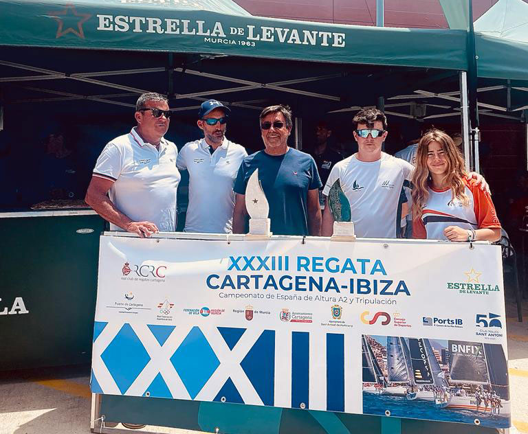 El ‘Adrenalin’ y el ‘Nàutic Café del Mar’ suben al podio de la 33ª Regata Cartagena-Ibiza