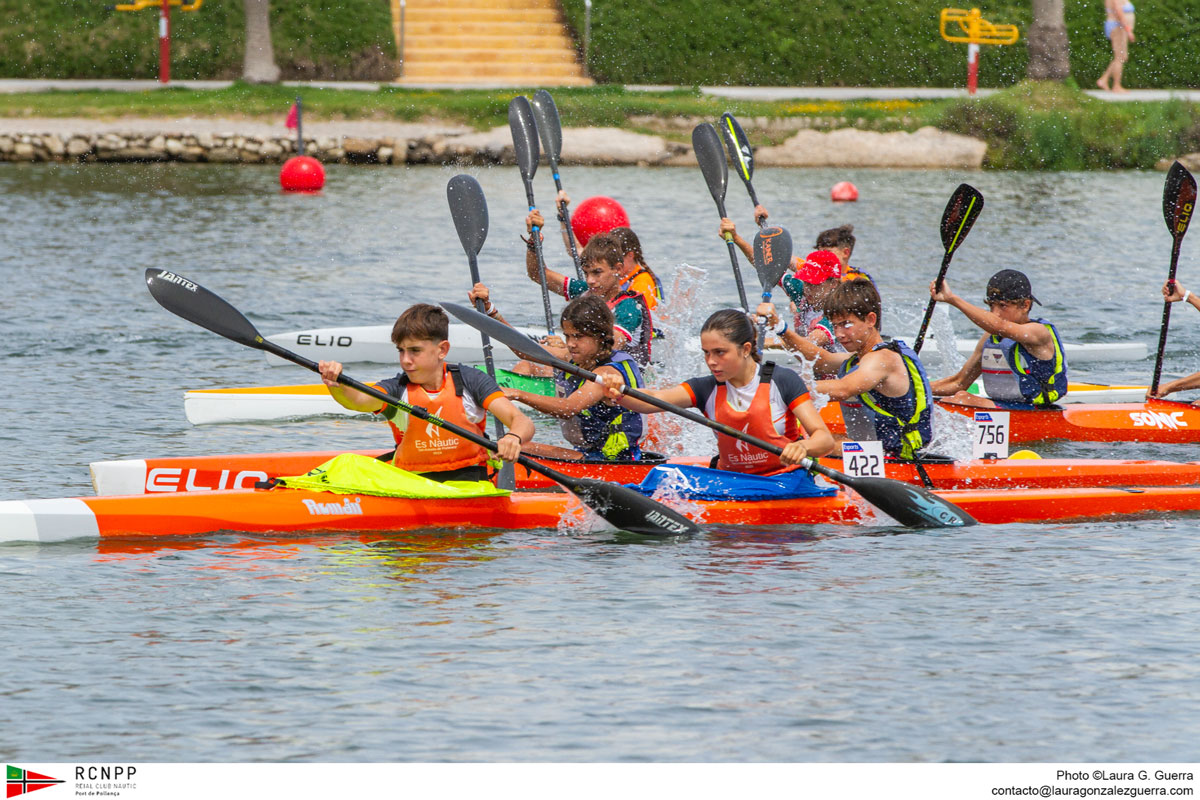 Los deportistas baleares conquistan la Copa de España Infantil de Piragüismo