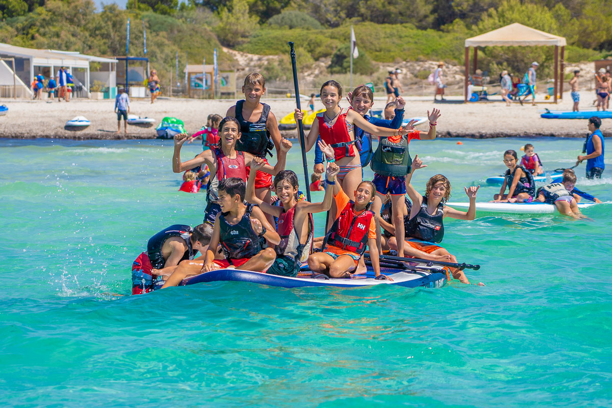 actualidad náutica, noticias náuticas, club nàutic sa ràpita, sa ràpita, escuela de verano, optimist