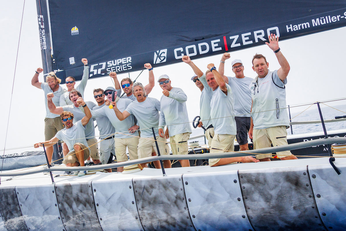 Platoon, vencedor de la Menorca 52 SUPER SERIES Royal Cup 2023