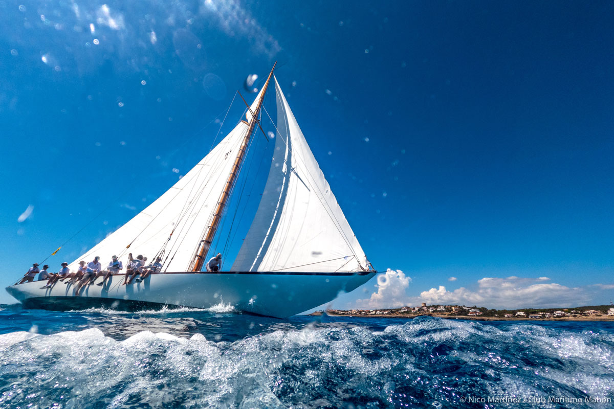 The national classic sailing will meet in Mahón in the Copa del Rey Repsol