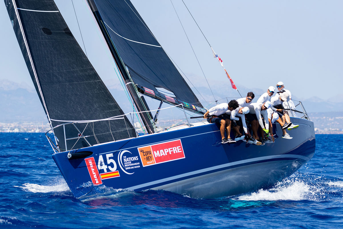 Los monotipos ClubSwan, fieles a la Copa del Rey MAPFRE