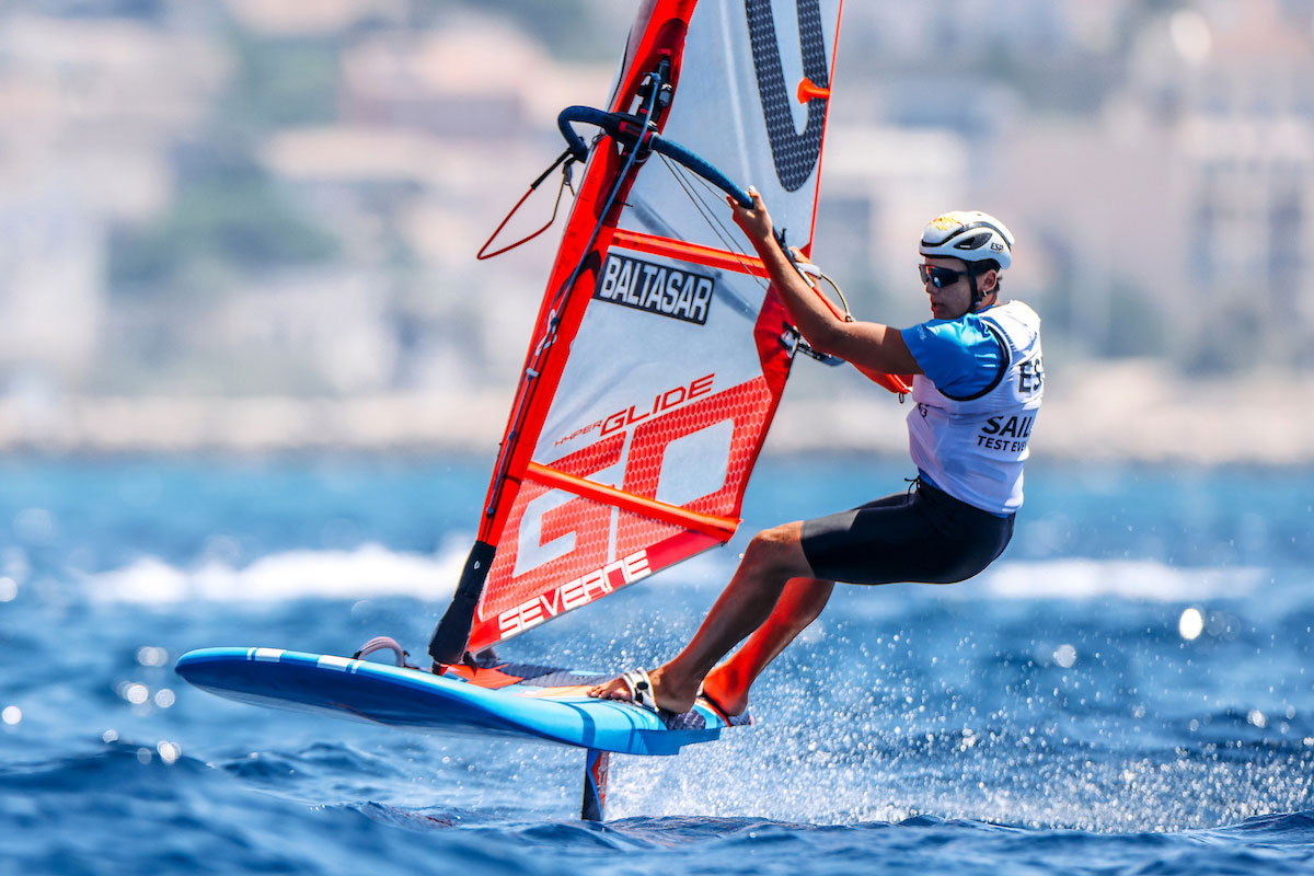 The sailor of Club Nàutic Sa Ràpita, Nacho Baltasar is consecrated at the Test Event