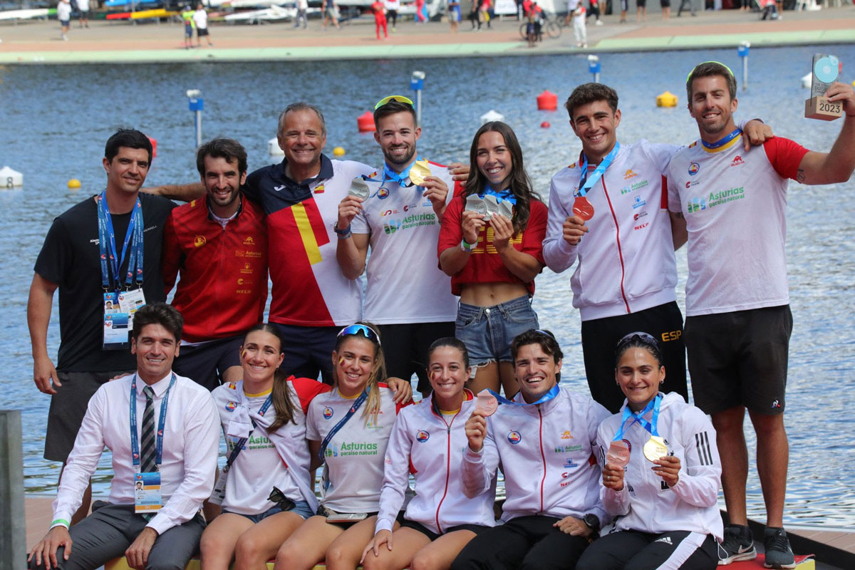 El mallorquín Joan Toni Moreno se cuelga el oro y la plata en el Mundial absoluto de canoa