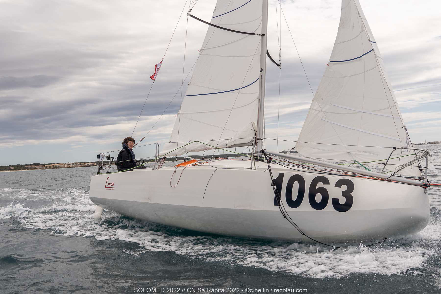 Aina Bauza, fuera de la Mini Transat 2023