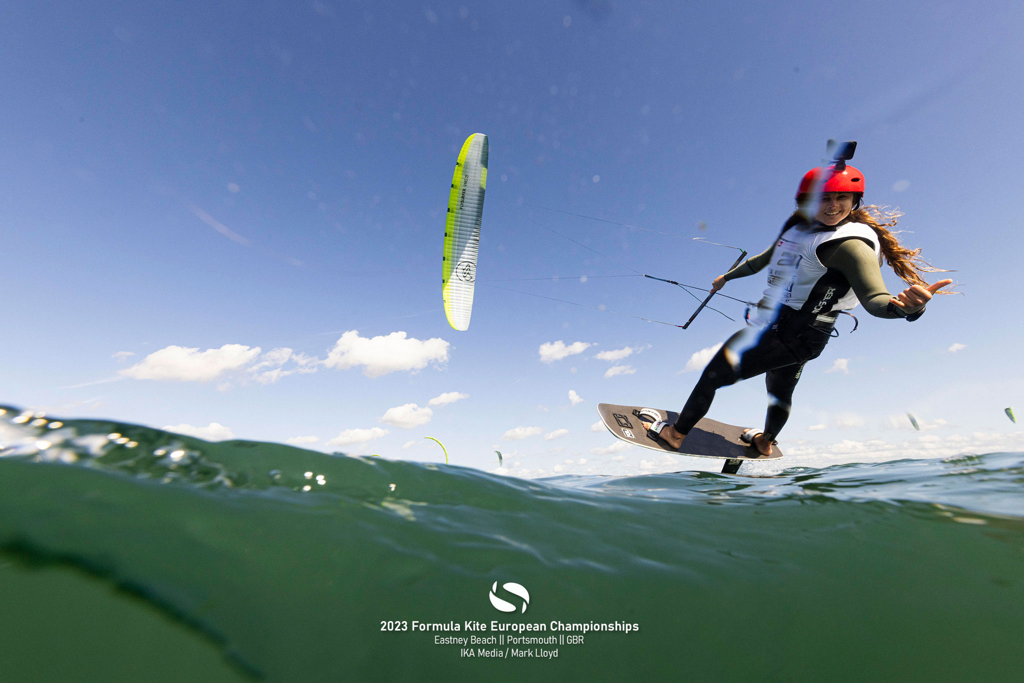 Gisela Pulido consigue la octava plaza olímpica para España con el Formula Kite Femenino