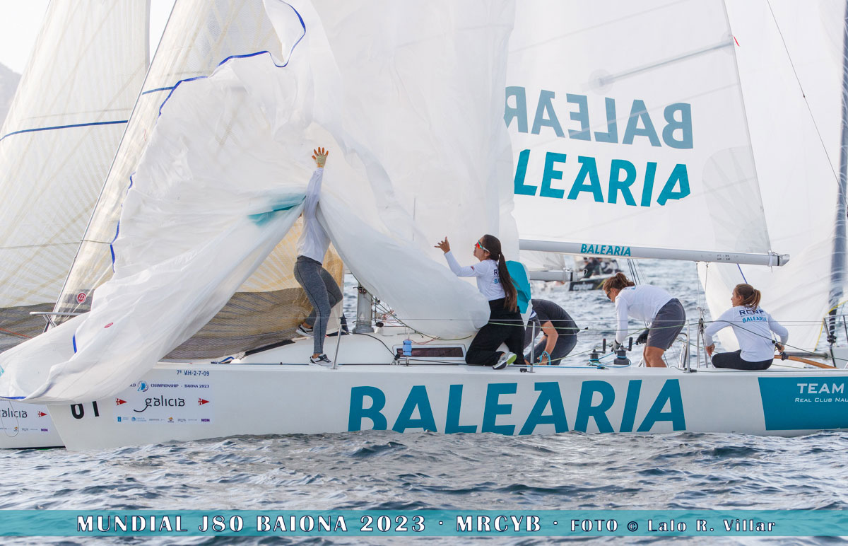 actualidad náutica, noticias náuticas, team balearia, rcnp, real club nàutico de palma, clase j80, j