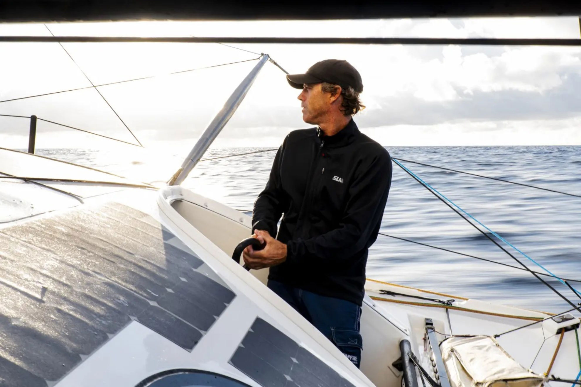 Iker Martínez represents the Club Nàutic S'Arenal in the Transat Jacques Vabre, the Coffee Route