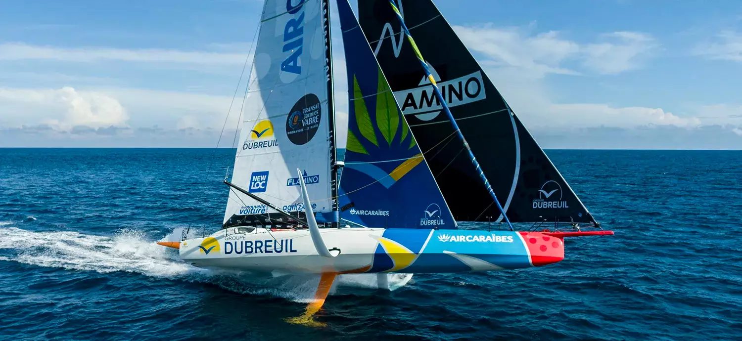 Iker Martínez represents the Club Nàutic S'Arenal in the Transat Jacques Vabre, the Coffee Route