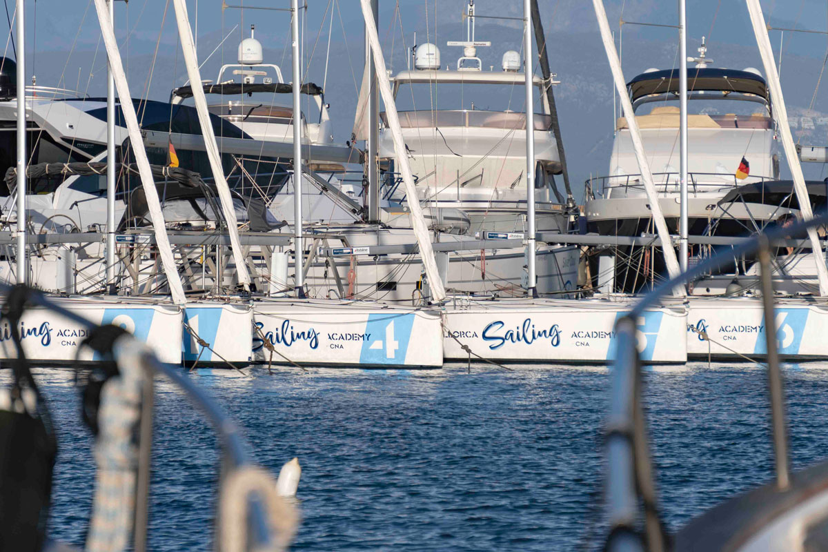 The team of the CNA, was second in the departure of the Spanish Sailing League in Nautical Clubs