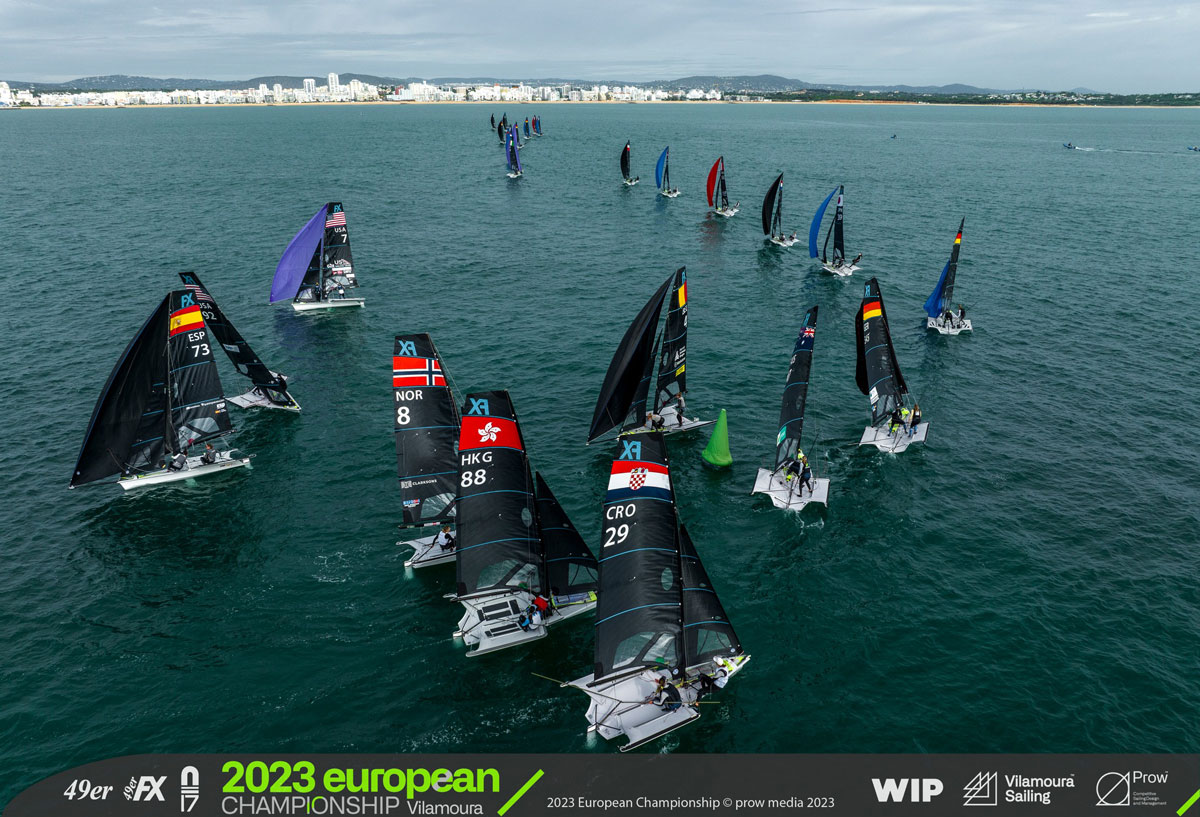 Paula Barceló and Támara Echegoyen are in the TOP10 of European Championship 49er FX