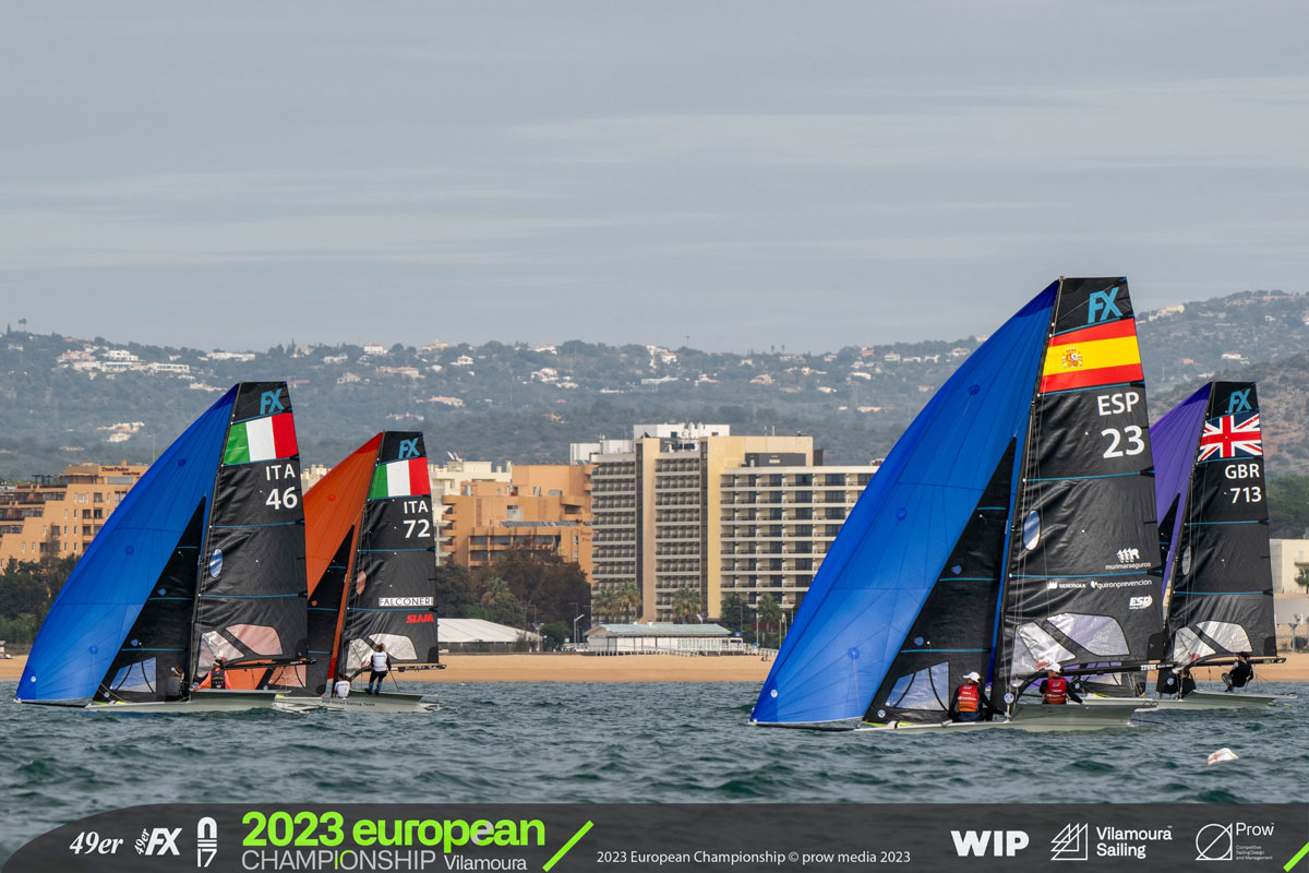 Paula Barceló y Támara Echegoyen se sitúan en el TOP10 del Campeonato de Europa de 49er FX