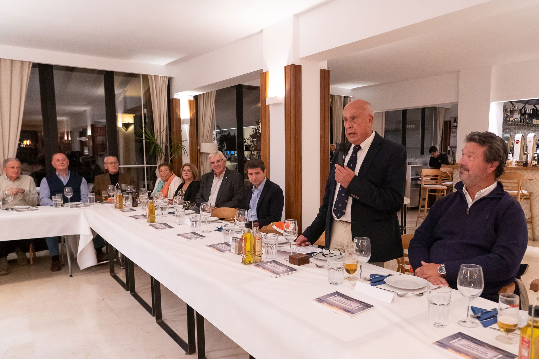 The sailors of the Balearic Islands meet at the traditional dinner of ADN Mediterráneo