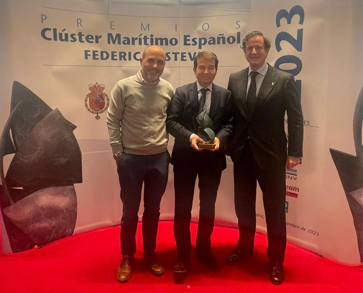 ANEN awarded by the Spanish Maritime Cluster for its promotion of nautical training