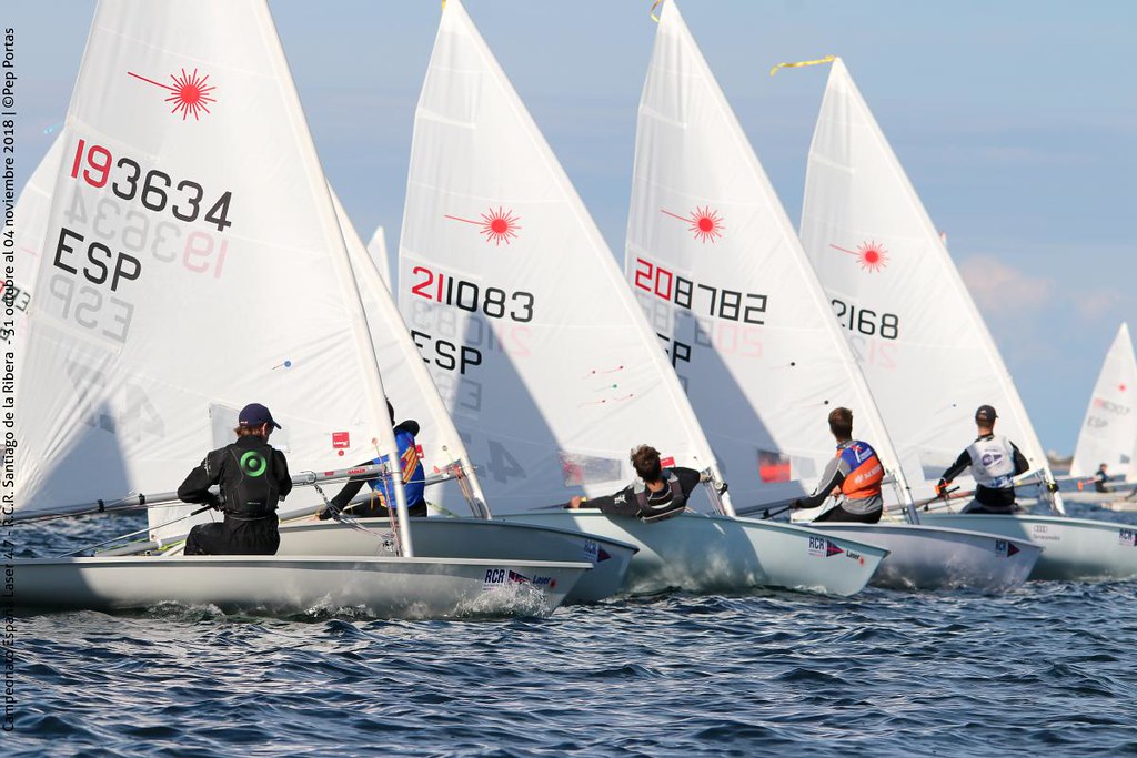 The Balearic Snipe fleet competes against the best nationals for the Armada Trophy