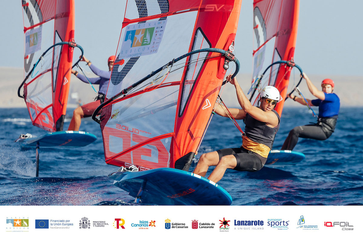 actualidad náutica, noticias náuticas, Lanzarote IQFoil Games, IQFoil, regata, vela, regatistas, Clu