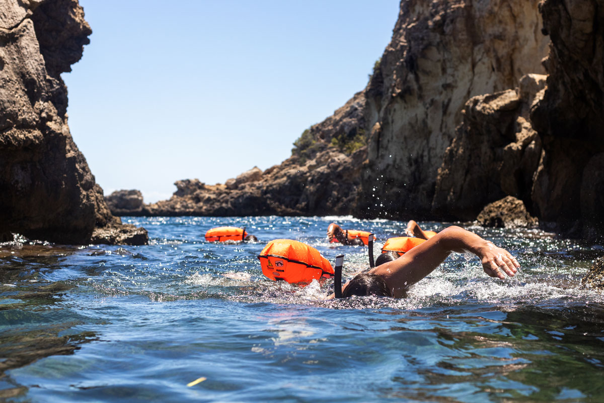 Everything ready for the celebration of the 1st swim around de island of the Porrassa