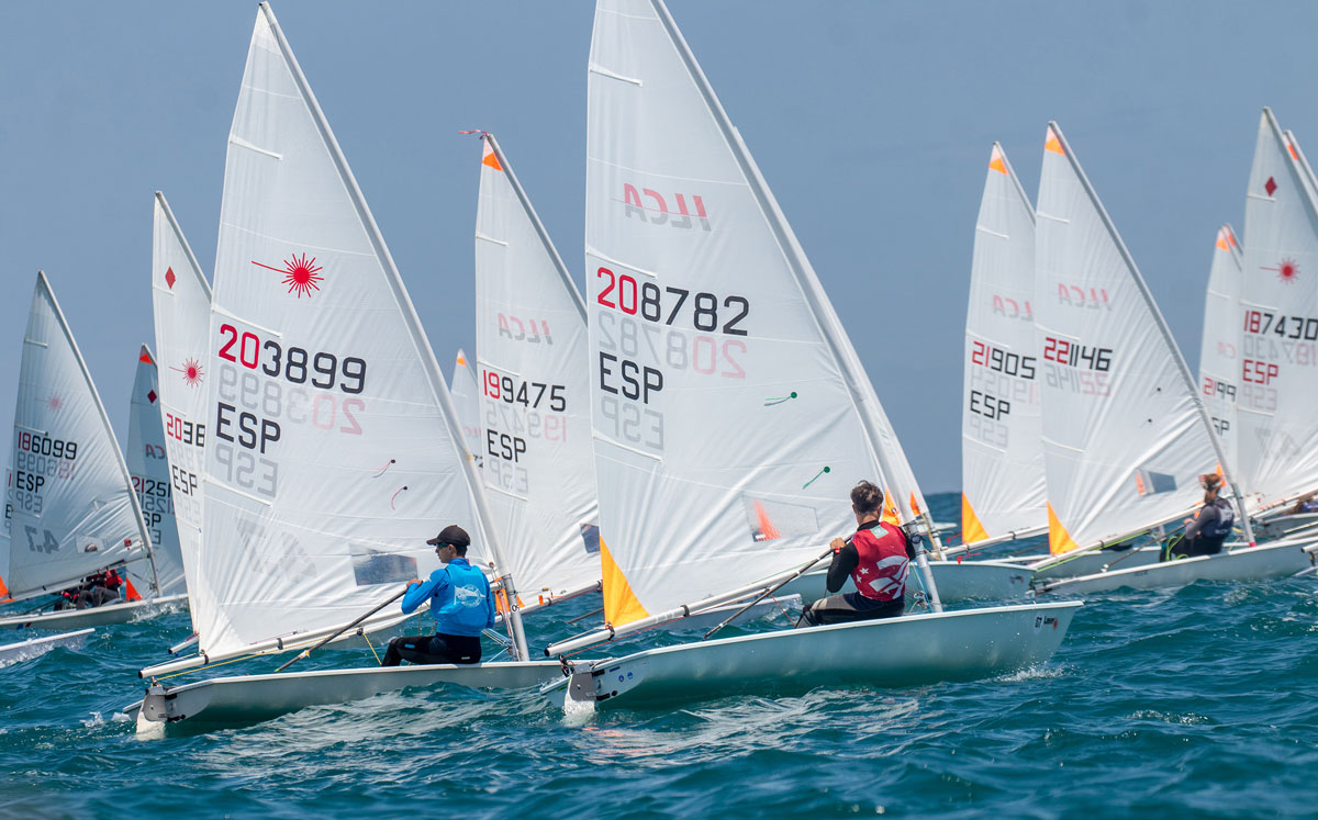 The Balearic ILCA 4 fleet travels to Valencia to conquer the Spanish Cup