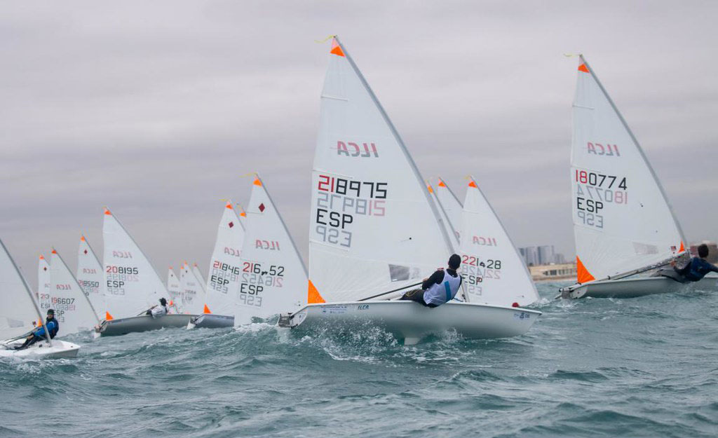 La flota balear se corona en la Copa de España ILCA 4