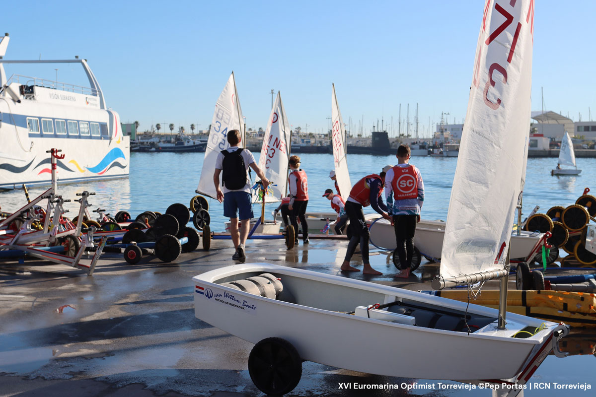 actualidad náutica, noticias náuticas, euromarina, optimist, torrevieja, vela, regata, competición, 