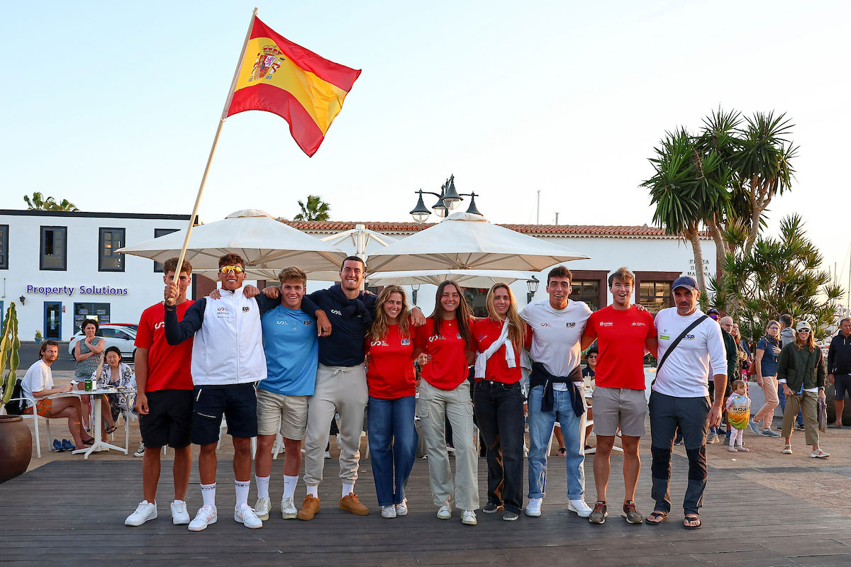 Comienza en Lanzarote la lucha por el título mundial de iQFOiL 