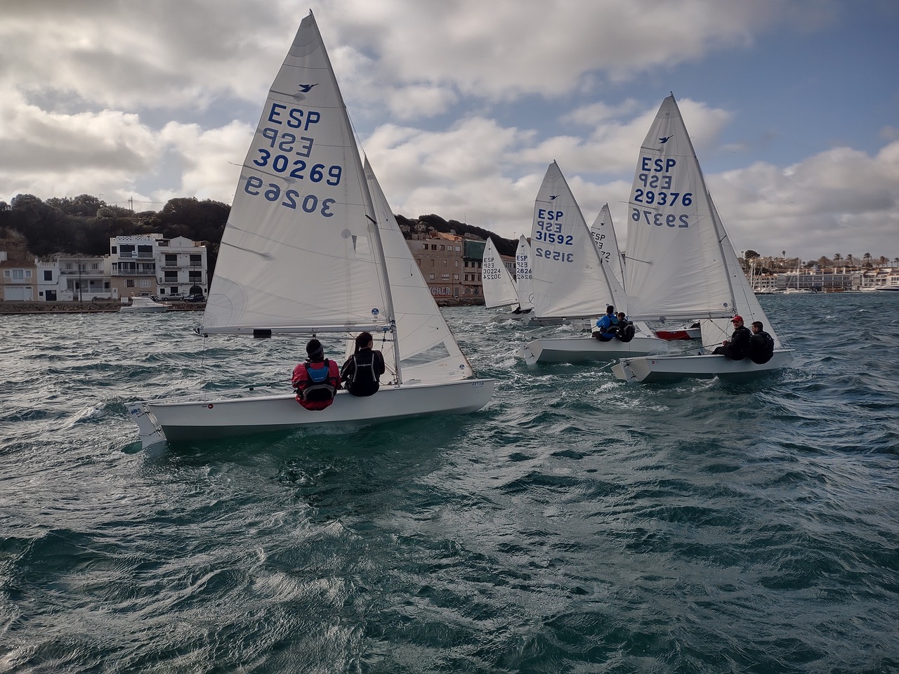 Jordi Triay y Lluís Mas ganan la penúltima prueba de la Winter Series del Club Marítimo de Mahón