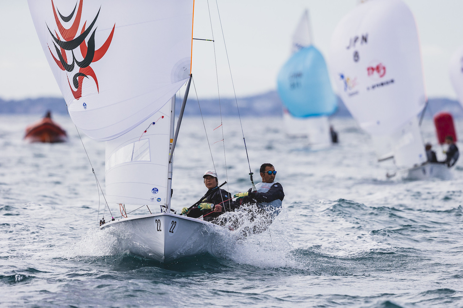 actualidad náutica, noticias náuticas, Mundial de 470, Campeonato del Mundo de 470, bahía de Palma, 