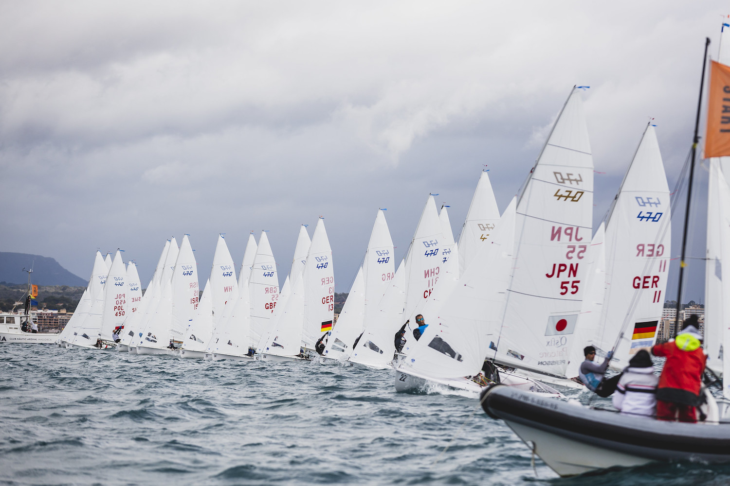 Comienzan las Series Finales del Mundial de 470