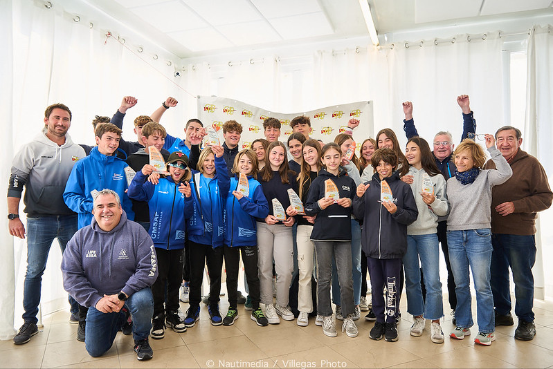 Sa Ràpita crowns the best Techno and IQFoil sailors in the Balearics