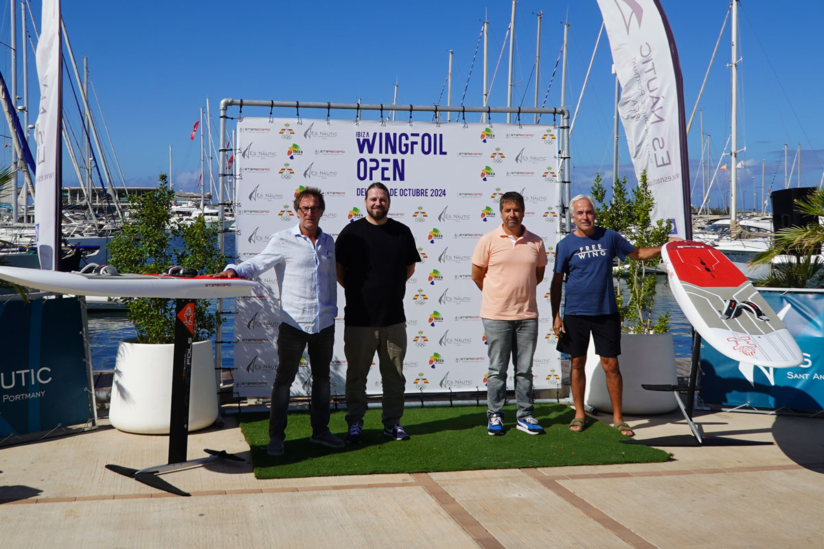 Los mejores del país se dan cita en el Ibiza Wingfoil Open Campeonato de España Racing