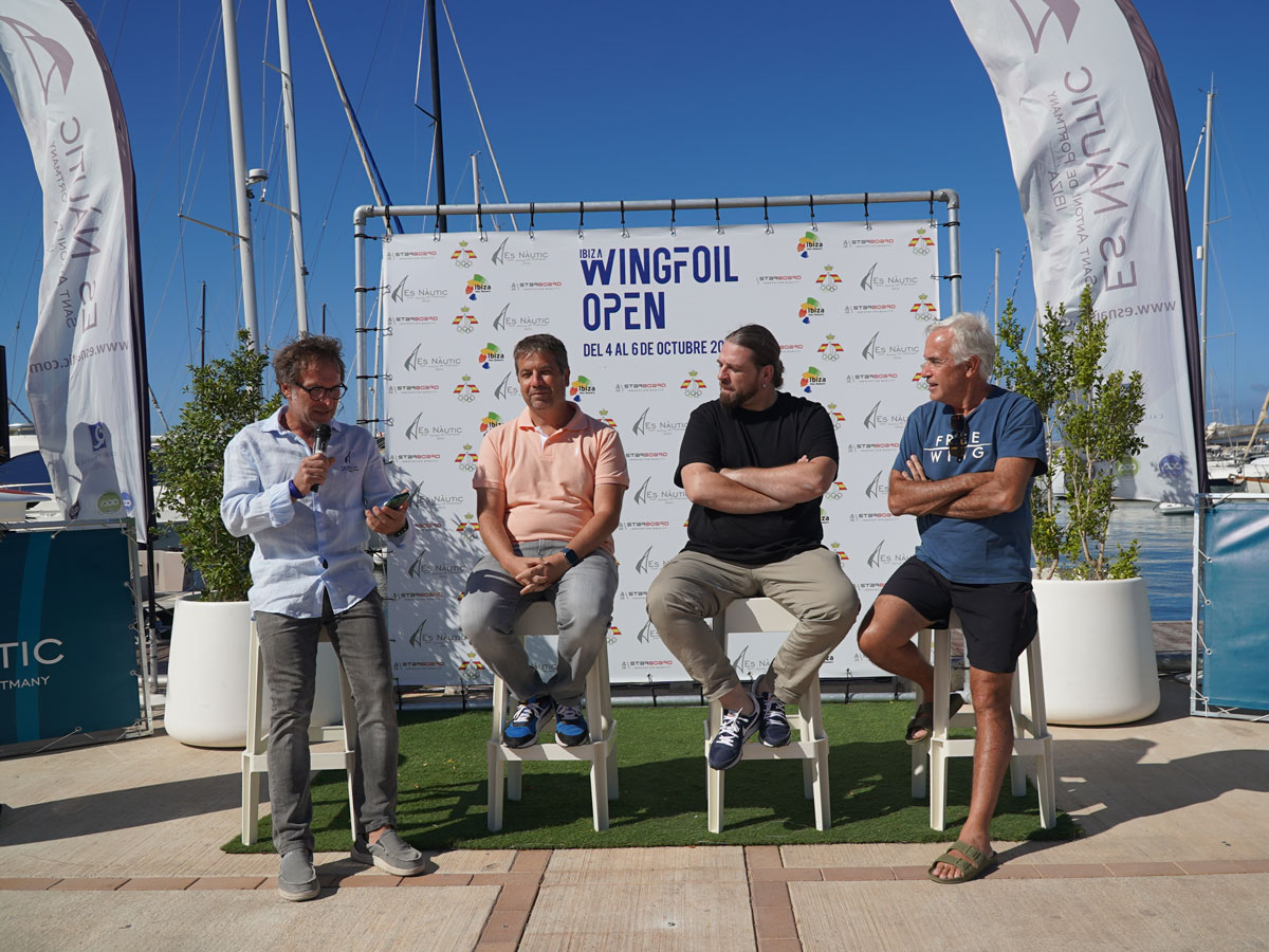 Los mejores del país se dan cita en el Ibiza Wingfoil Open Campeonato de España Racing