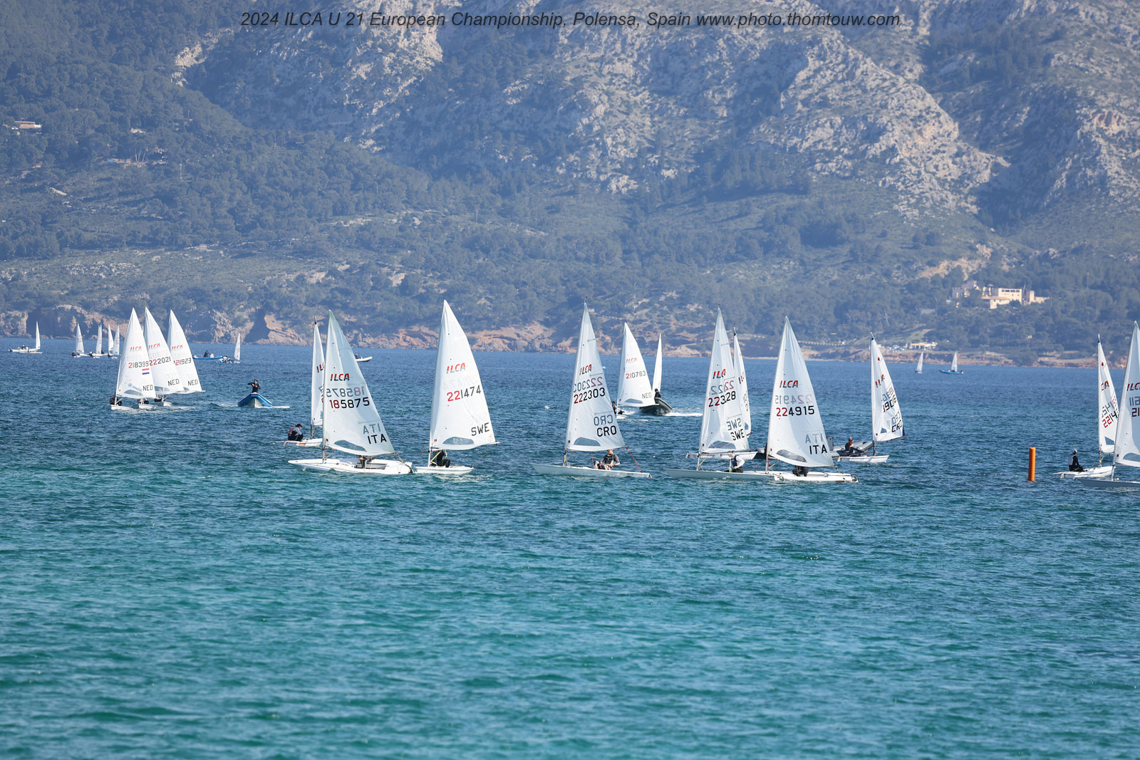 actualidad náutica, noticias náuticas, ILCA, Pollença, bahía de Pollença, Reial Club Nàutic Port de 