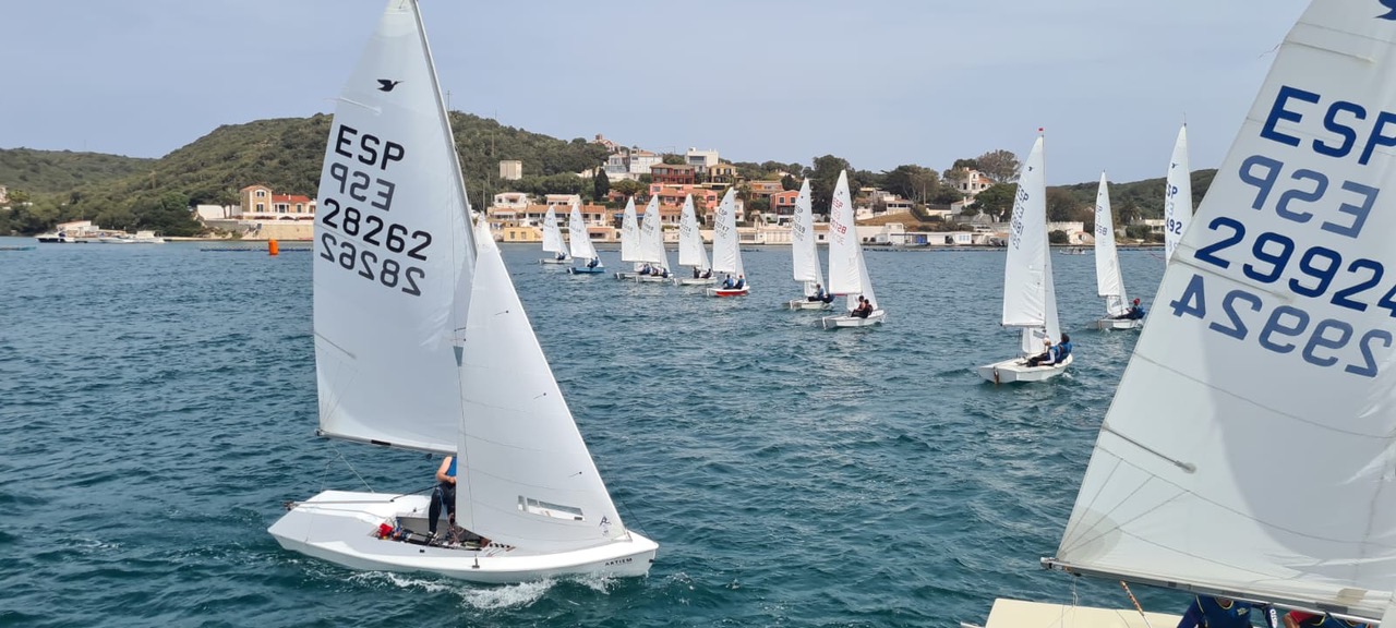 Jordi Triay and Sara Franceschi, winners of the Artiem Snipe Circuit Spring Cup