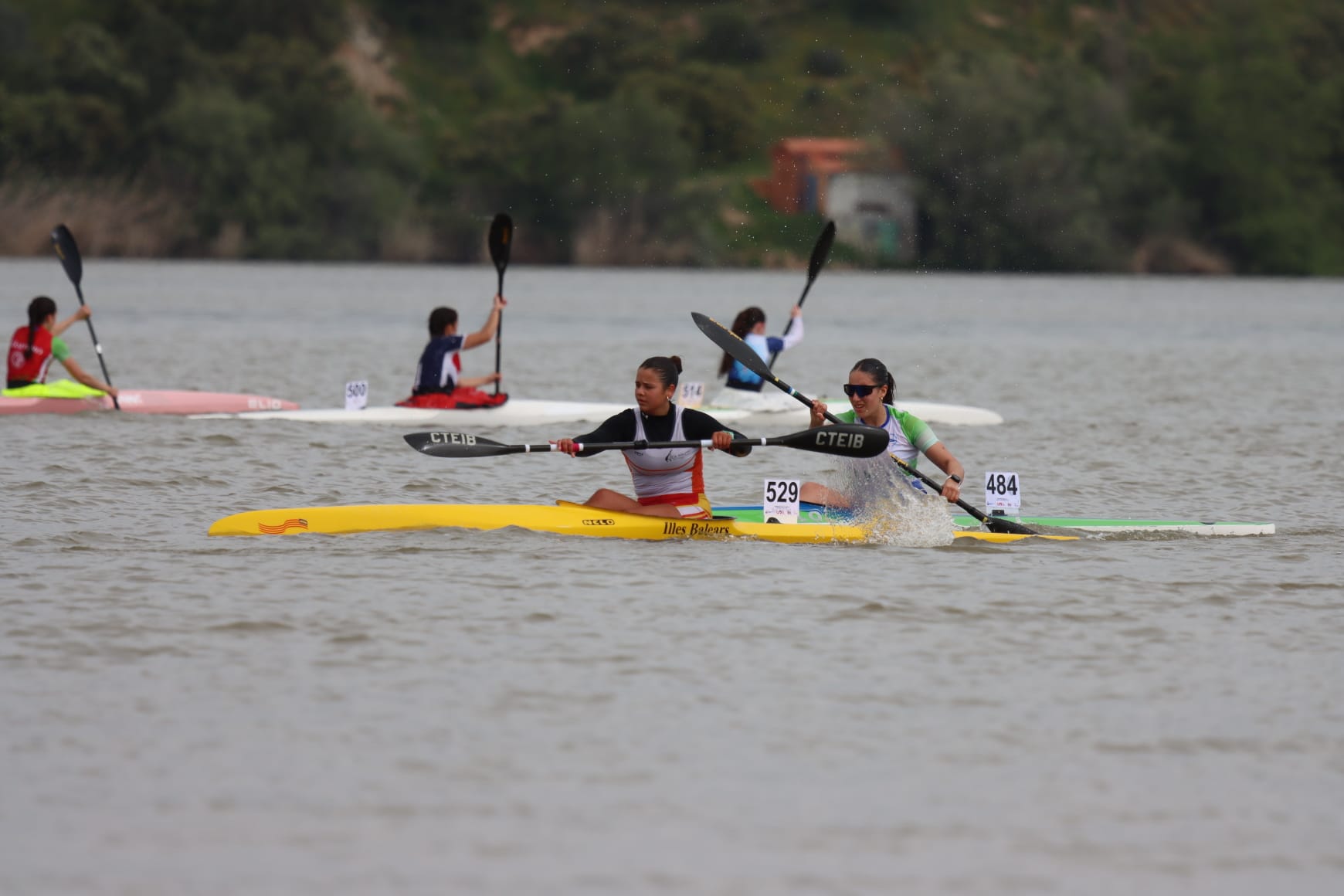 Gran experiencia de los jóvenes palistas baleares en el Campeonato de España de Jóvenes Promesas