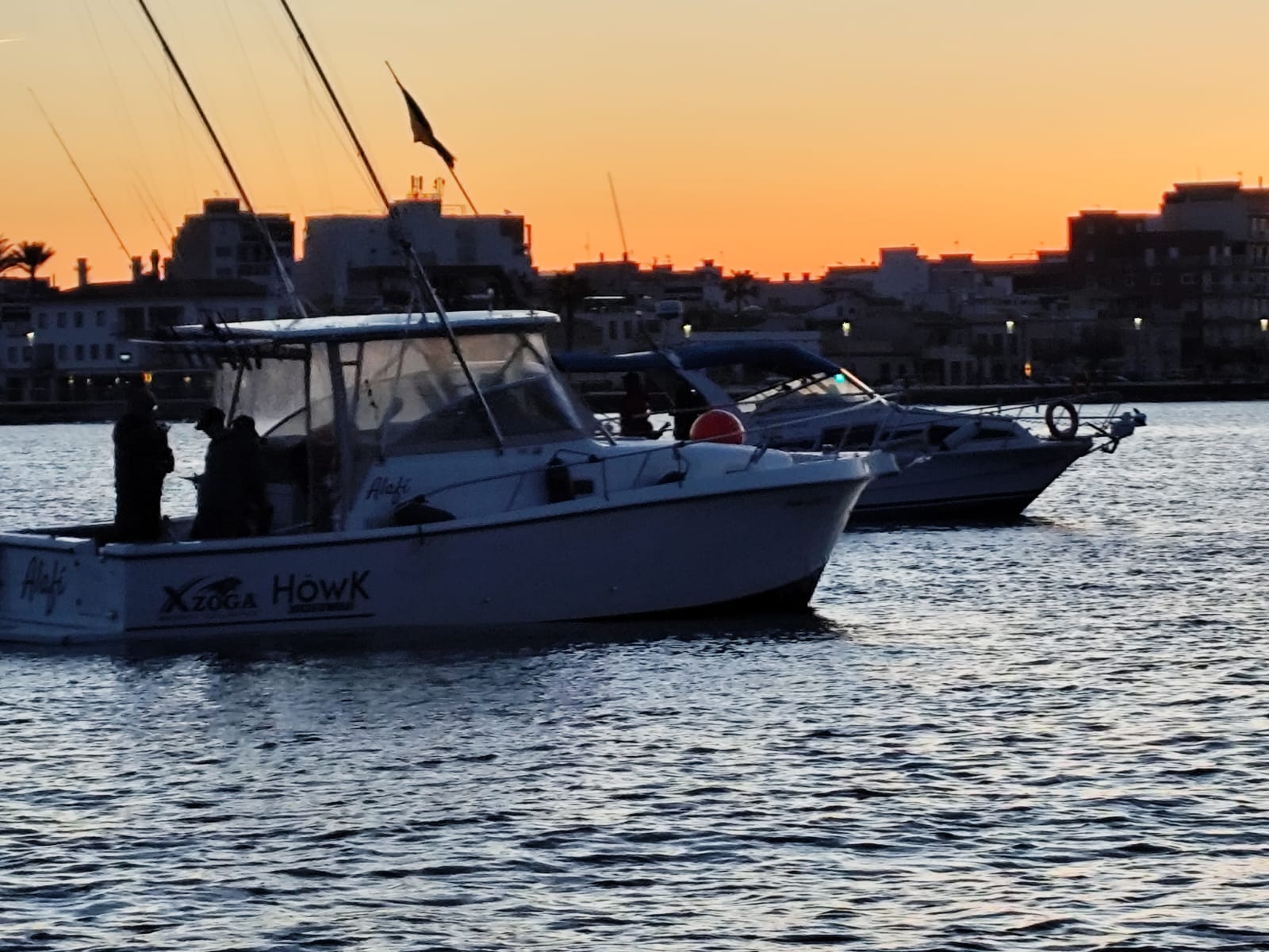 Una treintena de pescadores disfrutan del Open Club Nàutic Portitxol - Embarcació a Duos