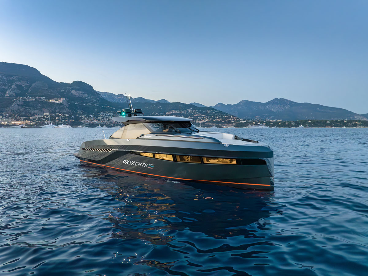 OK Yachts presentará el exclusivo Azur 45HT de Bekkers Yachts en el Palma International Boat Show