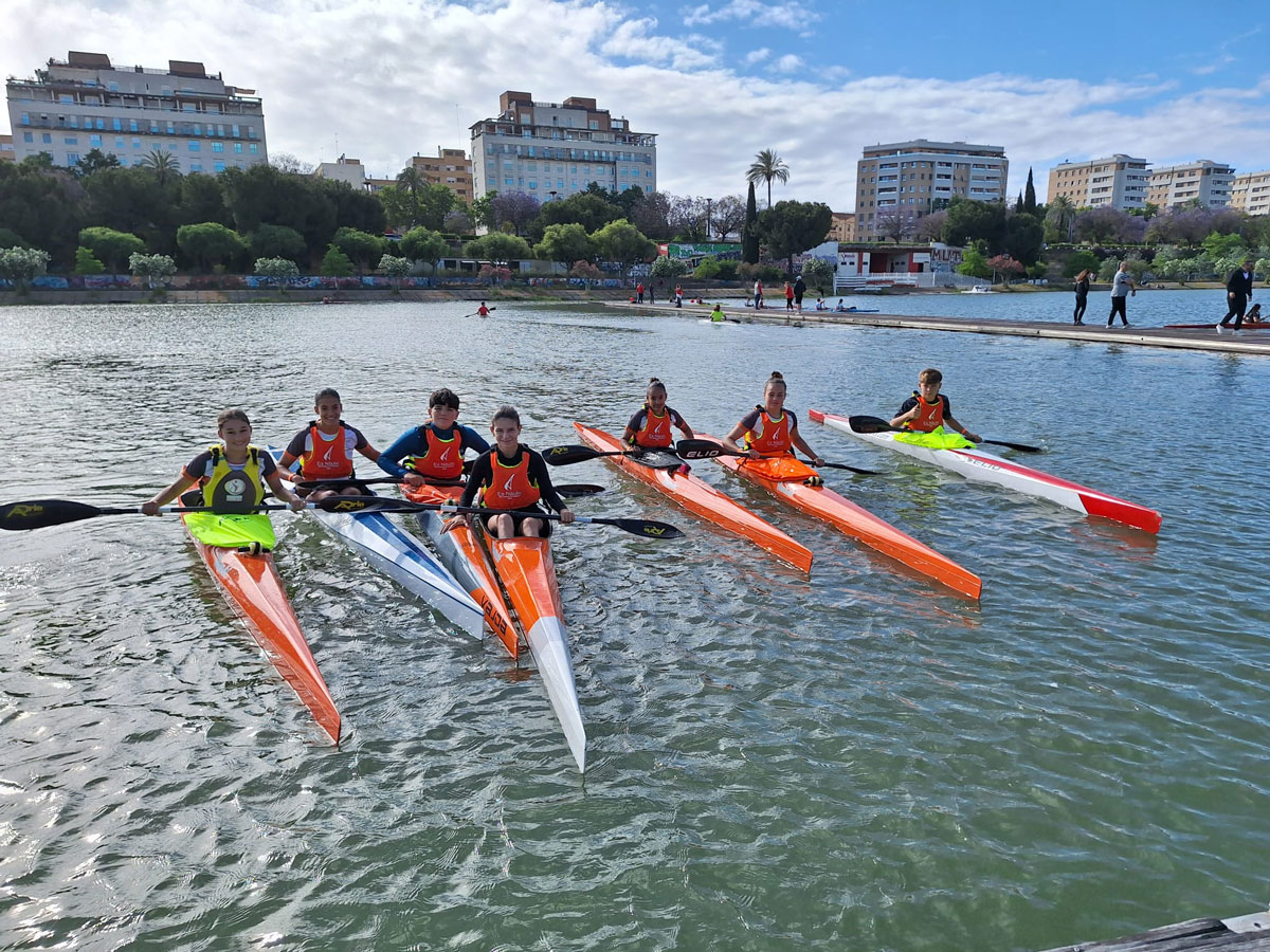 Great performance of the Balearic paddlers at the Spanish Champs for Young Promises 3.000 meters