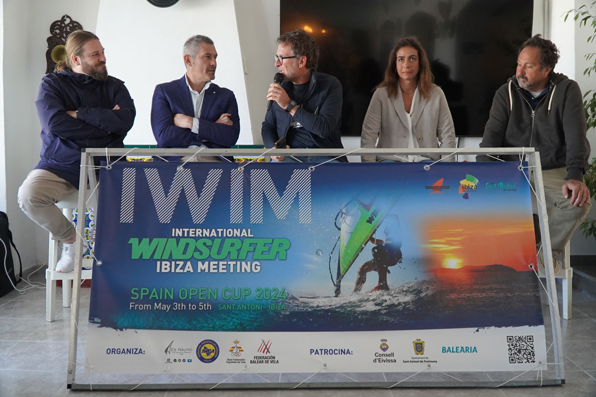 The best windsurfers meet at the International Windsurfer Ibiza Meeting Spain Cup 2024